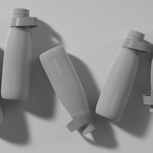 Eco-friendly Reusable Water Bottle in Grey