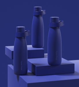 Insulated Stainless Steel Water Bottle in Blue from Stay Sixty®