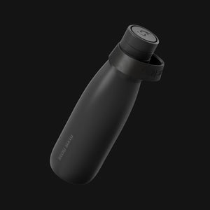 Stay Hot & Cold Stainless Steel Water Bottle in Black